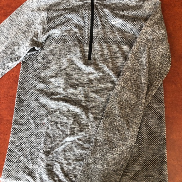 grey long sleeve nike compression shirt - Picture 1 of 3